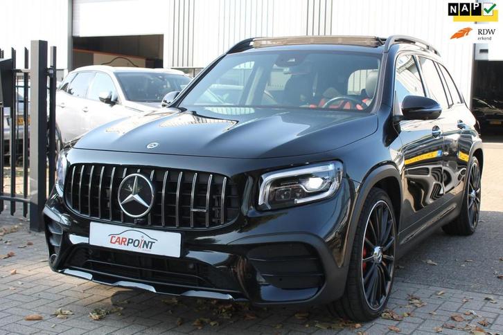 Mercedes-Benz GLB AMG 35 4MATIC Pano 360 Matrix 1e Eigenaar!, Auto's, Mercedes-Benz, Bedrijf, Te koop, GLB, 360° camera, 4x4, ABS