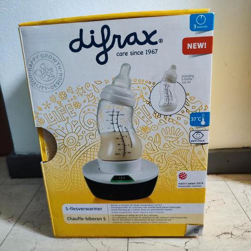 Flessenwarmer s fles Difrax, Kinderen en Baby's, Babyvoeding en Toebehoren, Zo goed als nieuw, Flessen- of potjesverwarmer, Ophalen