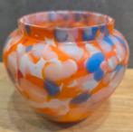Bijzonder spetter vaasje lijkt of is Loetz Kralik Bohemian, Gebruikt, Overige kleuren, Ophalen of Verzenden, Glas