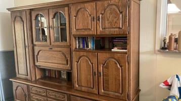 Eiken houten kast