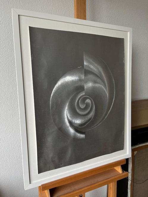 Patrick Dupre, ingelijste ets / zilverdruk Shell, Antiek en Kunst, Kunst | Litho's en Zeefdrukken, Ophalen
