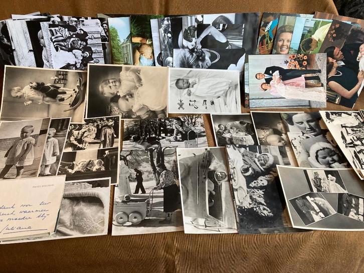 WD-023 50x ansichtkaart / fotokaart Koninklijk huis, Verzamelen, Ansichtkaarten | Themakaarten, Ongelopen, 1940 tot 1960, Overige thema's