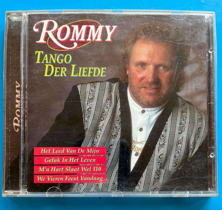 Rommy - Tango Der Liefde CD, Cd's en Dvd's, Cd's | Nederlandstalig, Gebruikt, Levenslied of Smartlap, Ophalen of Verzenden