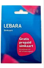 Lebara Prepaid Simkaart - 1000+ wekelijks, Ophalen of Verzenden, Nieuw, Overige providers, Prepaidkaart