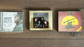 Muziek cd’s beschikbaar voor biedingen