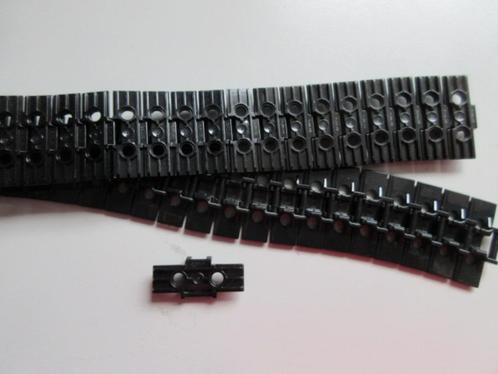 nr. 1611, 40 zwarte schakels, 57518 Technic Chain Tread 38, Kinderen en Baby's, Speelgoed | Duplo en Lego, Zo goed als nieuw, Lego