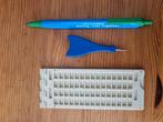 Schrijfgerei voor blinden Braille, sjabloon voor Braille, Ophalen of Verzenden, Zo goed als nieuw