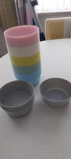 Plastic schaaltjes 12 x 5 cm, Huis en Inrichting, Keuken | Tupperware, Ophalen of Verzenden, Zo goed als nieuw, Schaal