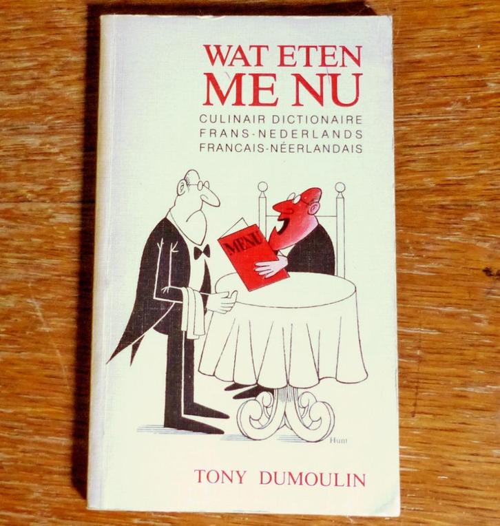 Wat eten me nu Culinair Menu woordenboek Frans Nederlands, Boeken, Woordenboeken, Gelezen, Frans, Overige uitgevers, Ophalen of Verzenden