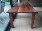 Grote kersenhouten eettafel, 240cm x 100cm, Ophalen, Gebruikt, 200 cm of meer, 50 tot 100 cm
