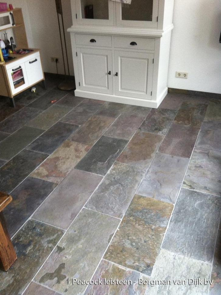 Peacock Slate - TOPPRIJZEN, Doe-het-zelf en Verbouw, Tegels, Nieuw, Vloertegels, 10 m² of meer, Ophalen