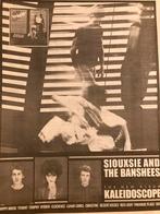 Paginagrote A3 advertentie SIOUXSIE & BANSHEES Kaleidoscope, Cd's en Dvd's, Ophalen of Verzenden