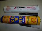 Koramic multifix lijmkit shell tixophalte lijm ubiflex lood, Nieuw, 150 cm of meer, Overige materialen, Overige typen