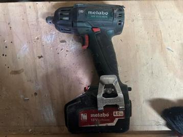 Metabo SSW 18 LTX 400 BL Slagmoersleutel + Koffer beschikbaar voor biedingen