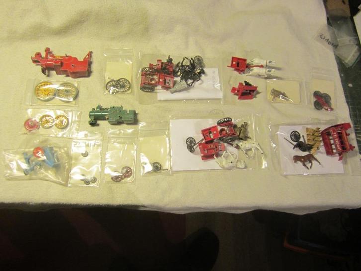 modells of yesterjear onderdelen, Hobby en Vrije tijd, Modelauto's | 1:87, Gebruikt, Bus of Vrachtwagen, Matchbox, Ophalen of Verzenden