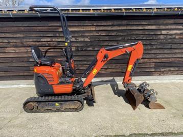 Kubota U10-3 slechts 525 uur beschikbaar voor biedingen