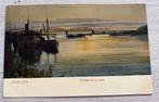 Nijmegen - RIVIERGEZICHT BIJ AVOND, Ophalen of Verzenden, Voor 1920, Ongelopen, Gelderland