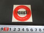 sticker raamsticker WAXOYL anti rust compound - auto *, Ophalen, Zo goed als nieuw, Bedrijf of Vereniging