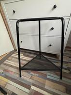 IKEA Bureau 140x60 met Driehoek Poot, Ophalen, Met plank(en), Kunststof, Gebruikt