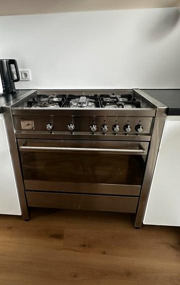Gasfornuis met oven Pelgrim 90cm breed beschikbaar voor biedingen