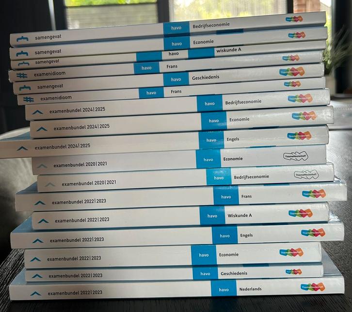 Examenbundels en Samengevat Havo 5, Boeken, Schoolboeken, Zo goed als nieuw, Overige vakken, HAVO, Ophalen of Verzenden
