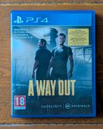 A Way Out game voor PS4 in uitstekende staat, Spelcomputers en Games, Games | Sony PlayStation 4, 1 speler, Ophalen of Verzenden