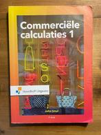 Commerciële calculaties 1 9789001877255, Ophalen of Verzenden, Zo goed als nieuw, MBO