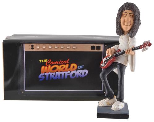 Brian May Queen beeldje by Warren Stratford woon decoratie, Verzamelen, Muziek, Artiesten en Beroemdheden, Nieuw, Foto of Kaart