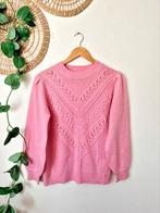 Broderie soft truitje met lichte pofmouwen M/L, Maat 38/40 (M), Paramour, Ophalen of Verzenden, Zo goed als nieuw