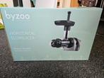 Byzoo Horizontal Slowjuicer, Witgoed en Apparatuur, Juicers, Ophalen of Verzenden, Zo goed als nieuw, Elektrisch, Slowjuicer
