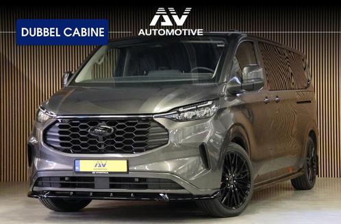 Ford Transit Custom 320 2.0 TDCI 150 PK L2H1 DC LIMITED | L+, Auto's, Bestelauto's, Bedrijf, Te koop, ABS, Achteruitrijcamera