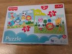 Fisher Price, 2 puzzels van elk 10 stukjes, Ophalen of Verzenden, 10 tot 50 stukjes, Zo goed als nieuw