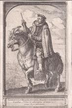 Ruiterportret van Don Luis Requesens Landvoogd Leiden 1614, Antiek en Kunst, Ophalen of Verzenden