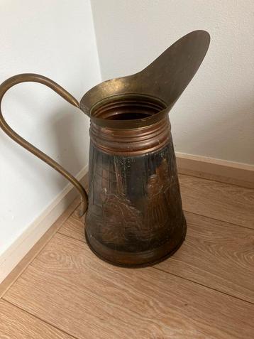 Antieke Parapluhouder / Waterkan Brons beschikbaar voor biedingen