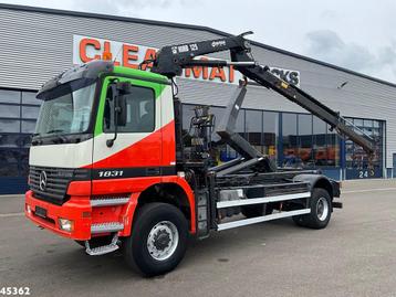 Mercedes-Benz Actros 1931 AK 4x4 Hiab 12 Tonmeter laadkraan beschikbaar voor biedingen