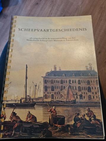 Scheepvaartgeschiedenis boek - Nederlands Scheepvaart Museum beschikbaar voor biedingen