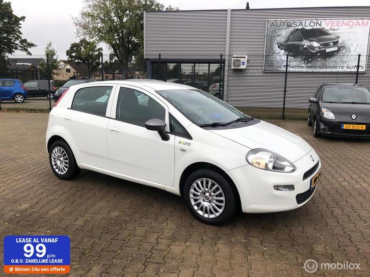 Fiat Punto Evo 1.4 YOUNG CRUISE NAVI ELL PAKK, Auto's, Fiat, Particulier, Te koop, Punto EVO, ABS, Airbags, Airconditioning, Alarm