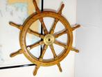 Mooie grote Scheepsstuurwiel, Ophalen of Verzenden, Gebruikt