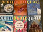 Quote Tijdschriften - 6 Edities, Ophalen, Gelezen, Glossy