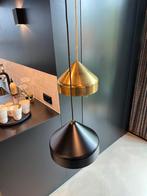 Vij5 Lloop hanglampen meerdere stuks zwart en messing