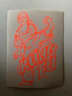 Sticker Kung Fu, Verzenden, Zo goed als nieuw, Sport