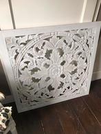 Houten wandpaneel, Huis en Inrichting, Woonaccessoires | Wanddecoraties, Ophalen, Zo goed als nieuw