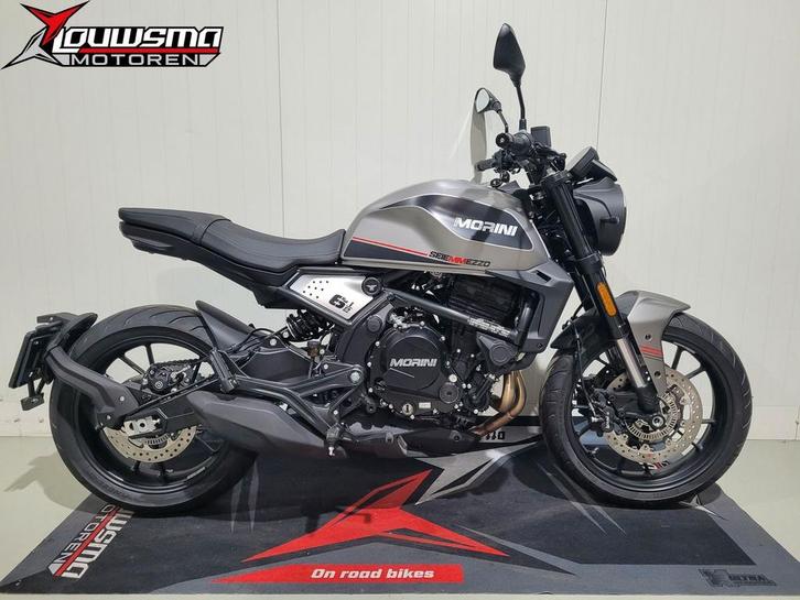 2025 MOTO Morini SEIEMMEZZO 650 649 STR 3j Garantie, Motoren, Motoren | Overige merken, Bedrijf, Naked bike, 2 cilinders, Motorrijbewijs A
