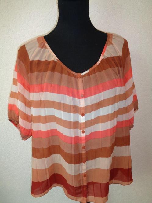 sandwich valt als XL oksel tot oksel 62 cm, Kleding | Dames, Grote Maten, Zo goed als nieuw, Blouse of Tuniek, Ophalen of Verzenden