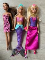 Barbies 3 stuks, Ophalen of Verzenden, Zo goed als nieuw, Barbie