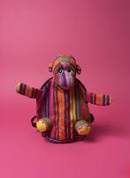Leuke gestreepte apenrugzak, Kinderen en Baby's, Speelgoed | Knuffels en Pluche, Ophalen of Verzenden, Zo goed als nieuw, Olifant