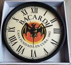 Klok BACARDI 
Rond Ø30CM, Ophalen of Verzenden, Gebruiksvoorwerp