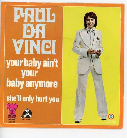 Pink Elephant 22.832 van Paul da Vinci uit 1974 - stemra, Cd's en Dvd's, Vinyl Singles, Gebruikt, Pop, Ophalen of Verzenden