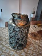 Windlicht Luna Leaf Lantaarn, Ophalen of Verzenden, Zo goed als nieuw, Metaal, 25 tot 50 cm