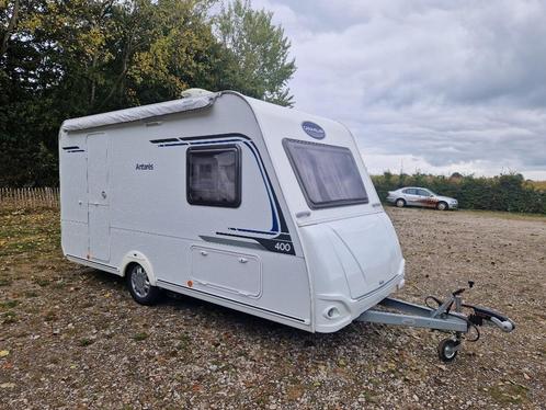 Caravalair Antares style 400 2017, Caravans en Kamperen, Caravans, Particulier, tot en met 4, 750 - 1000 kg, Treinzit, Caravelair